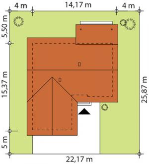 Abra 2 drewniana - Usytuowanie