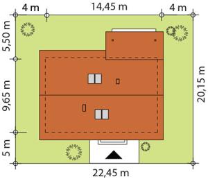 Abra 4 - Usytuowanie