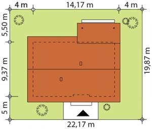 Abra drewniana - Usytuowanie