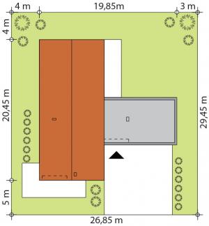 Alani 3 - Usytuowanie
