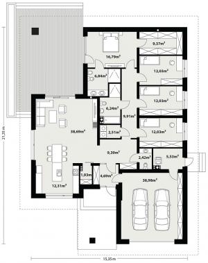 Asan 2 - Rzut parteru