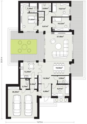 Astina 2 - Rzut parteru