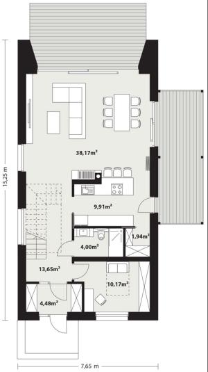 Averon - Rzut parteru