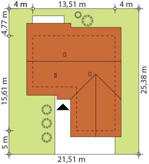 Bilbo 2 drewniany - Usytuowanie