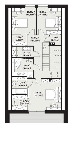 Bono 4 A - Rzut piętra