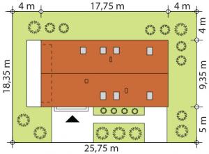 Bono 4 B - Usytuowanie