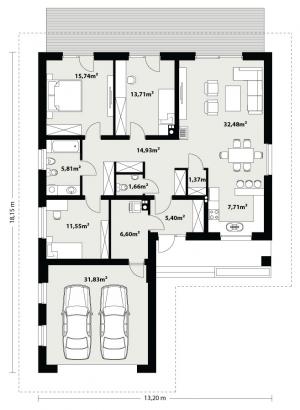 Celia 2 - Rzut parteru
