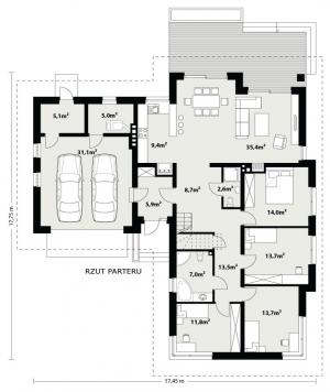 Driada 3 - Rzut parteru