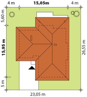 Driada - Usytuowanie