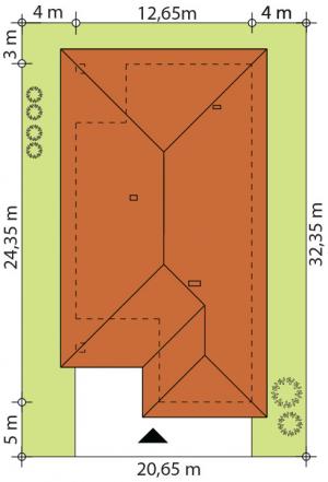 Egon 2 - Usytuowanie
