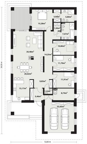 Egon 2 - Rzut parteru