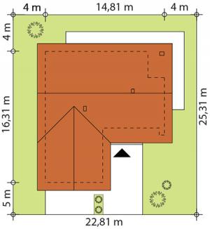 Endo 2 drewniany - Usytuowanie