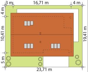 Endo 3 drewniany - Usytuowanie