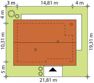 Endo drewniany - Usytuowanie
