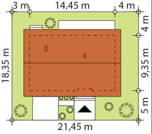 Gaja 4 - Usytuowanie