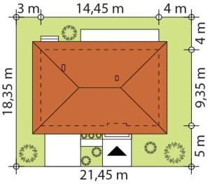 Galia 2 - Usytuowanie
