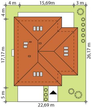 Goran 3 - Usytuowanie