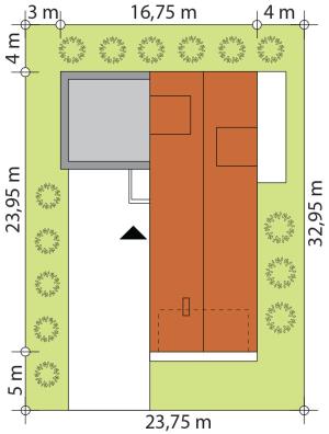 Hana 7 - Usytuowanie