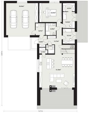 Hana 7 - Rzut parteru