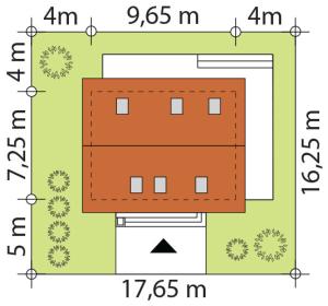 Helen 2 drewniana - Usytuowanie