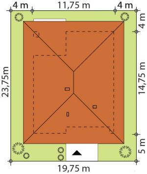 Irysek 5 - Usytuowanie
