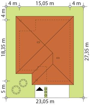 Irysek 7 - Usytuowanie
