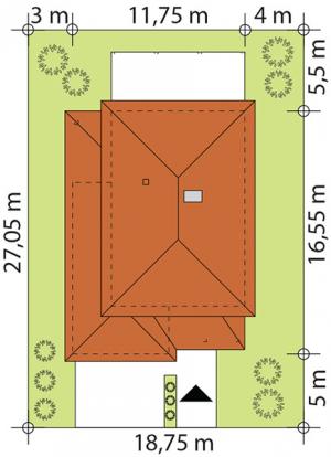 Karo 2 - Usytuowanie (odbicie lustrzane)