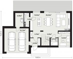 Kiri 2 - Rzut parteru