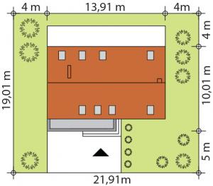 Kiri drewniany - Usytuowanie