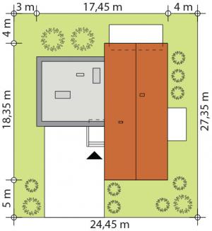 Lili 2 - Usytuowanie