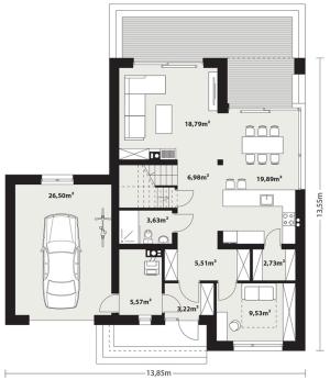 Luka 2 - Rzut parteru