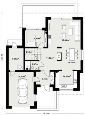 Mateo - Rzut parteru