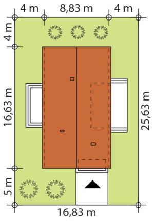 Mati drewniany - Usytuowanie
