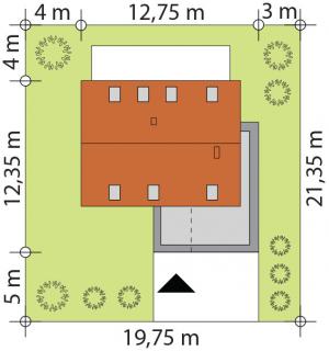 Nemini 2 - Usytuowanie