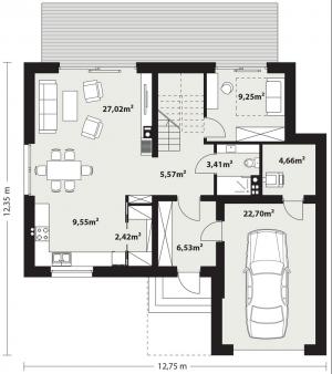 Nemini 2 - Rzut parteru