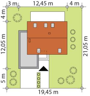 Pulio 2 - Usytuowanie