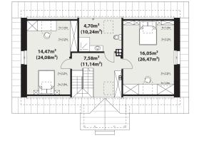 Surażkowo 3 - Rzut piętra