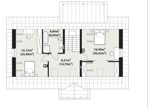 Surażkowo 4 - Rzut piętra