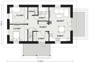 Surażkowo - Rzut parteru