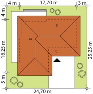 Temida 2 - Usytuowanie
