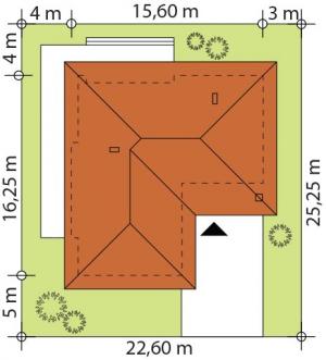 Temida - Usytuowanie