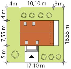Zuza drewniana - Usytuowanie
