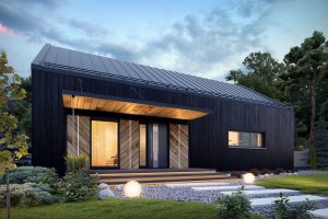 Projekt domu Hana 6 | Nowoczesna stodoła z antresolą