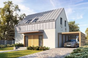 Projekt Gabi 2 | Nowoczesna stodoła do 70m2 na zgłoszenie