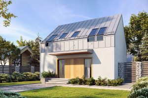 Projekt domu Gabi 3 | Nowoczesna stodoła do 70m2 bez pozwolenia