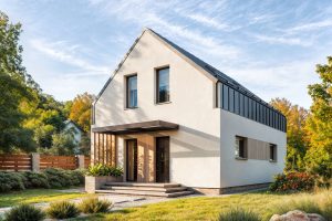 Projekt domu Zuza 2 – Nowoczesna stodoła do 70m2 na zgłoszenie