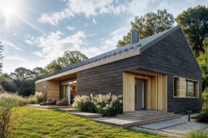 Projekt domu Leon | Nowoczesna stodoła z widokiem na przestrzał