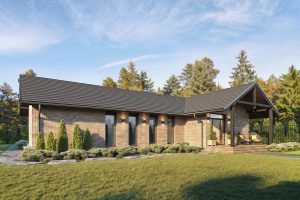 Projekt domu Stella – Nowoczesna rezydencja parterowa